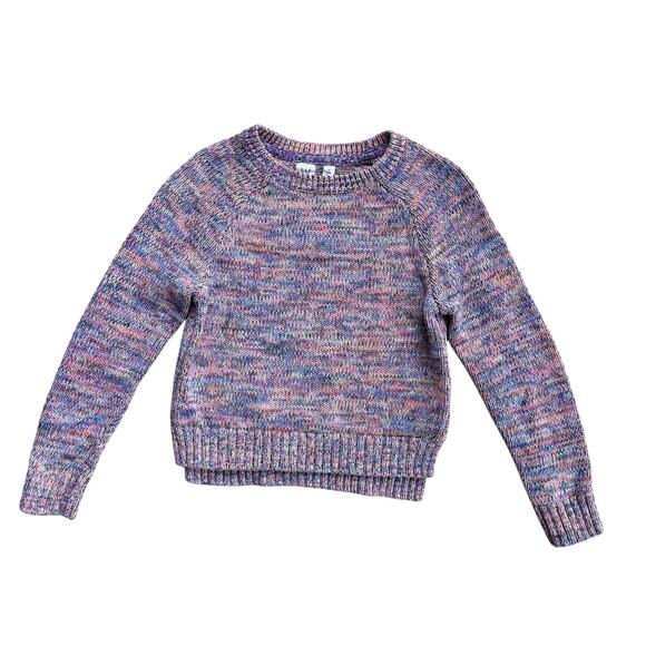Gap Kids Other - Gap Kids Girls Knitted Multicolored Crew Neck Long Sleeves Sweater XL (12)